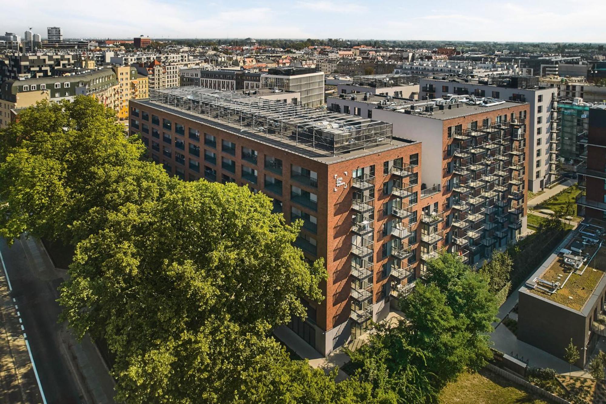 Symphony City Square Aparthotel Wrocław Exteriör bild